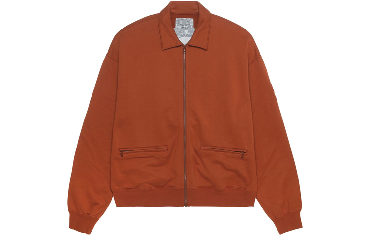 Cav Empt Lightweight Zip-Up Jacket Unisex Brown CES18CS15