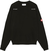 Cav Empt Logo Embroidered Crewneck Pullover Sweatshirt Unisex. CES22CS10 Cav Empt Logo Embroidered Crewneck Pullover Sweatshirt Unisex. CES22CS10