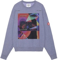 Cav Empt Logo Print Crewneck Pullover Sweatshirt Unisex Grey CES22CS01 Cav Empt Logo Print Crewneck Pullover Sweatshirt Unisex Grey CES22CS01