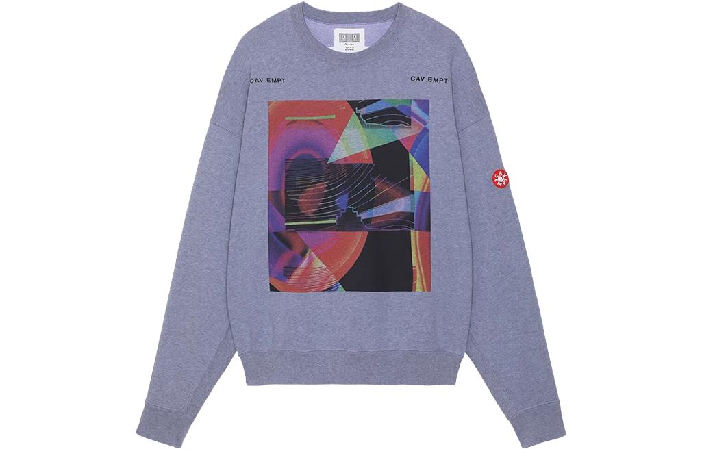 Order Sudadera Unisex Gris Cav Empt con Logo Estampado. CES22CS01