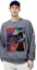Purchase Cav Empt Logo Print Crewneck Pullover Sweatshirt Unisex Grey CES22CS01