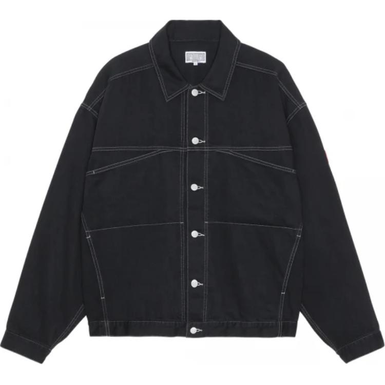 Cav Empt Logo Single-Breasted Long Sleeve Jacket Coat CES22JK16 圖 2