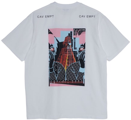Cav Empt MD Concrete Facepalm Graphic Unisex White T-Shirt CES15T02 Buy Cav Empt MD Concrete Facepalm Graphic Unisex White T-Shirt CES15T02