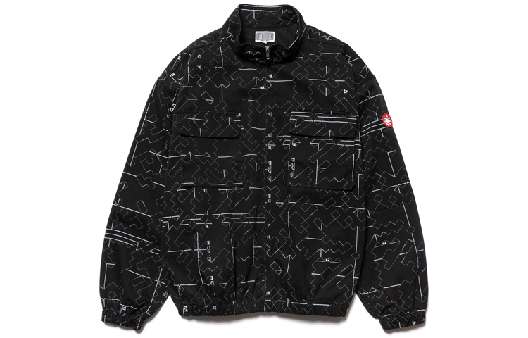 Order Chaqueta Unisex Negra con Cremallera Cav Empt Noise 7. CES16JK13