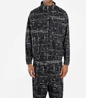 Lookbook Cav Empt Noise 7 男女款黑色拉鍊外套 CES16JK13