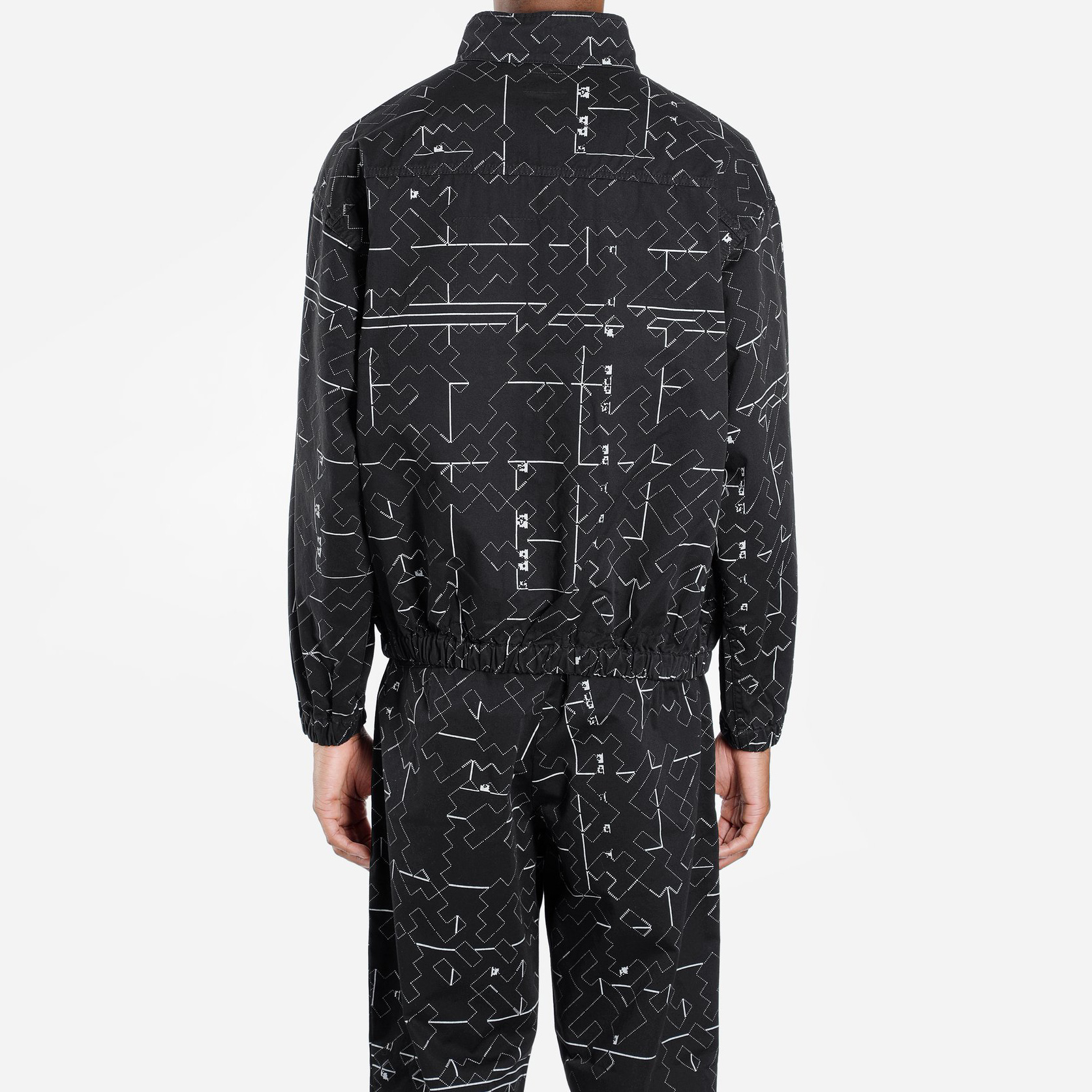 Shop Chaqueta Unisex Negra con Cremallera Cav Empt Noise 7. CES16JK13