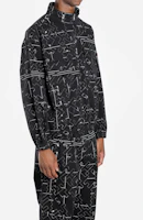 Purchase Cav Empt Noise 7 男女款黑色拉鍊外套 CES16JK13