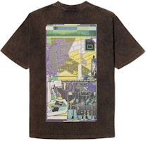 Cav Empt Overdye Debriefing Black T-shirt Unisex with Back Print CES16T14 Cav Empt Overdye Debriefing Black T-shirt Unisex with Back Print CES16T14