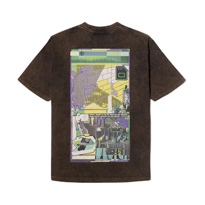 Cav Empt Overdye Debriefing Black T-shirt Unisex with Back Print CES16T14