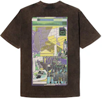 Order Cav Empt 黑色染色簡報背印T恤 男女款 CES16T14