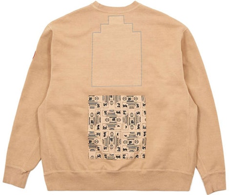 Cav Empt Overdye Impulse Crew Neck Brown Sweatshirt for Men. CES21CS10BROWN Lookbook Cav Empt Overdye Impulse Crew Neck Brown Sweatshirt for Men. CES21CS10BROWN