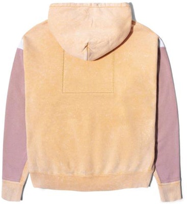 Cav Empt Overdye Panel Heavy Unisex Hoodie Orange CES16CS11 Lookbook Cav Empt Overdye Panel Heavy Unisex Hoodie Orange CES16CS11