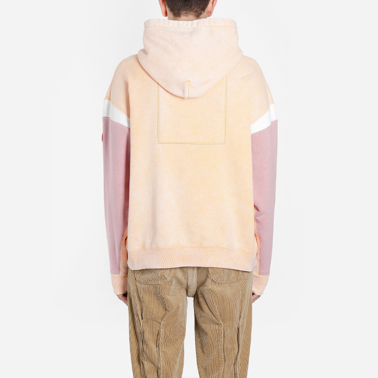 Purchase Cav Empt Overdye Panel Heavy Unisex Hoodie Orange CES16CS11