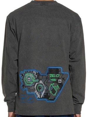 Cav Empt Overdye Printed Long Sleeve T-Shirt Unisex Black CES17LT05 Purchase Cav Empt Overdye Printed Long Sleeve T-Shirt Unisex Black CES17LT05