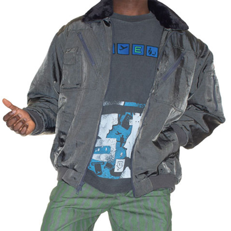 Sizing Cav Empt Kaos Lengan Panjang Overdye Cetak Unisex Hitam CES17LT05