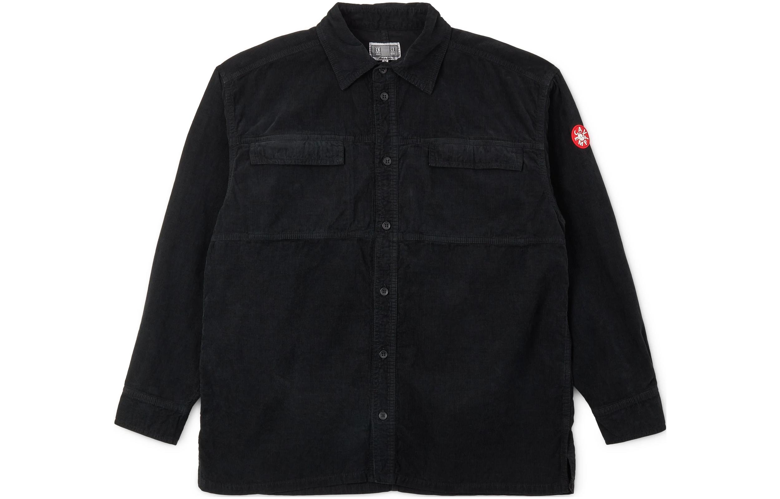 Order Camisa Chaqueta Negra Cav Empt Overdye Switch Cord Manga Larga Botonada. CESS2204