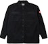 Order Cav Empt Overdye Switch Cord Shirt Black Long Sleeve Button-Up Jacket CESS2204