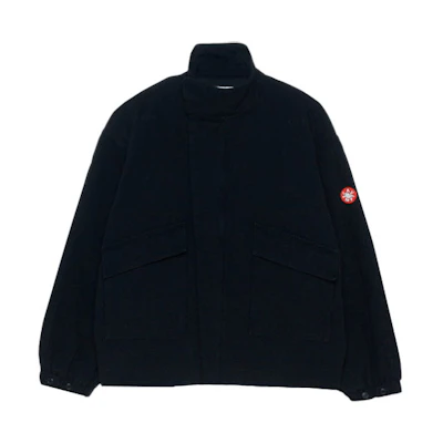 Cav Empt Oversized Zip Jacket Unisex Black CES18JK09