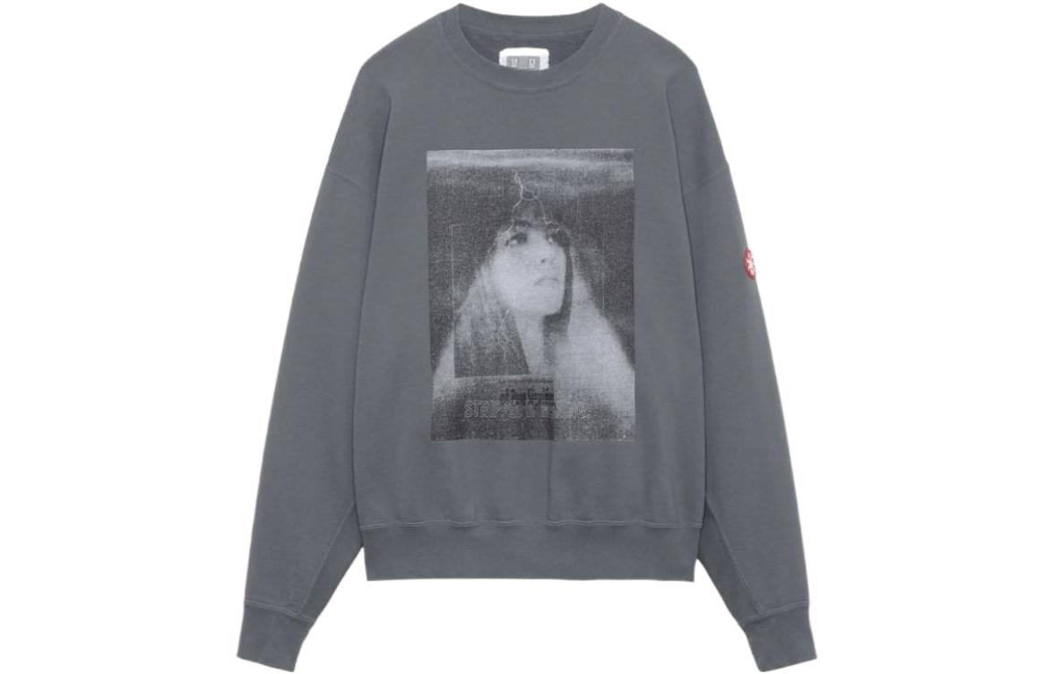 Order Cav Empt 圖案印花灰色情侶款套頭衛衣 男女適用 CES21CS09