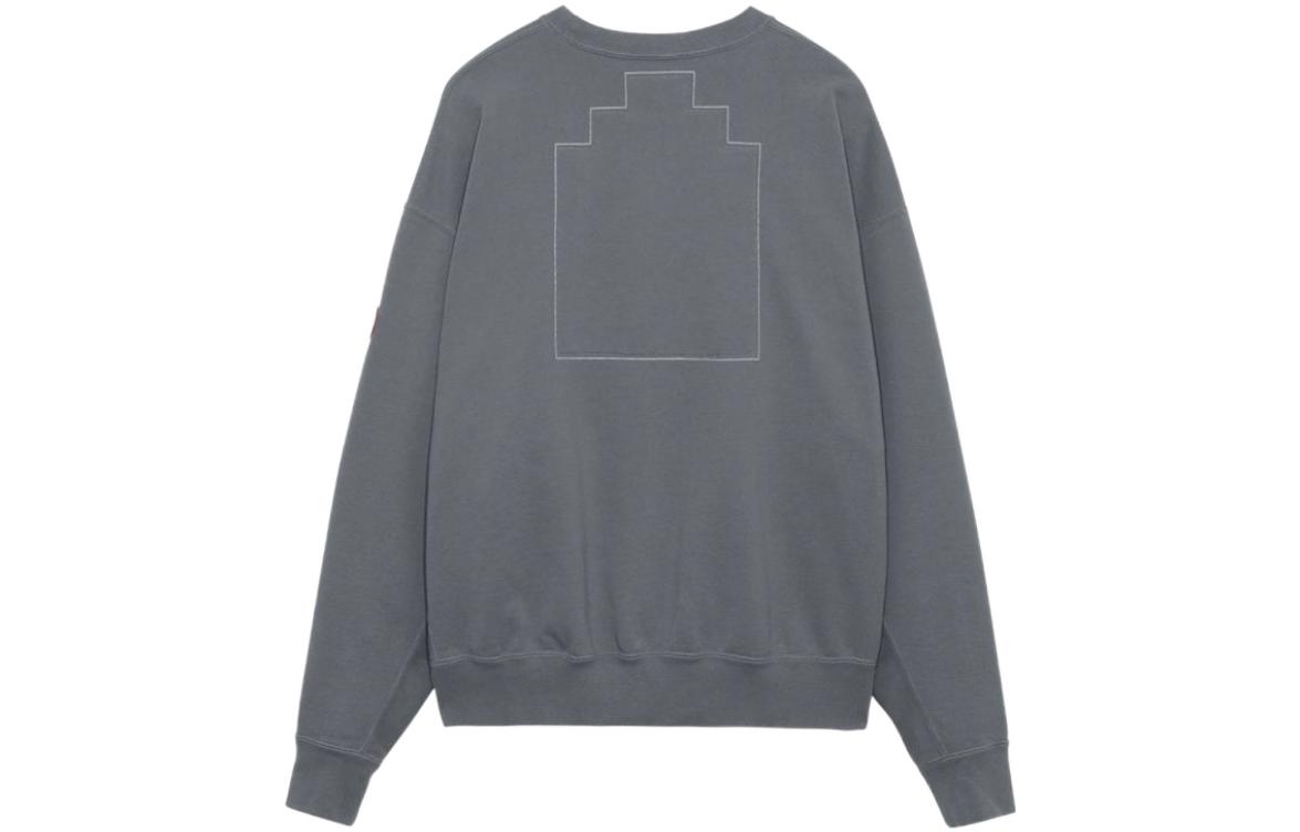 Lookbook Cav Empt 圖案印花灰色情侶款套頭衛衣 男女適用 CES21CS09