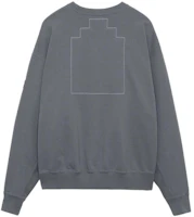 Lookbook Cav Empt 圖案印花灰色情侶款套頭衛衣 男女適用 CES21CS09