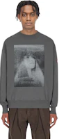 Shop Cav Empt 圖案印花灰色情侶款套頭衛衣 男女適用 CES21CS09