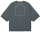 Lookbook Cav Empt Plain Crewneck Short Sleeve T-Shirt Charcoal - CES23T23