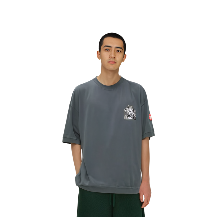 Shop Cav Empt Camiseta Manga Corta Cuello Redondo Charcoal. CES23T23