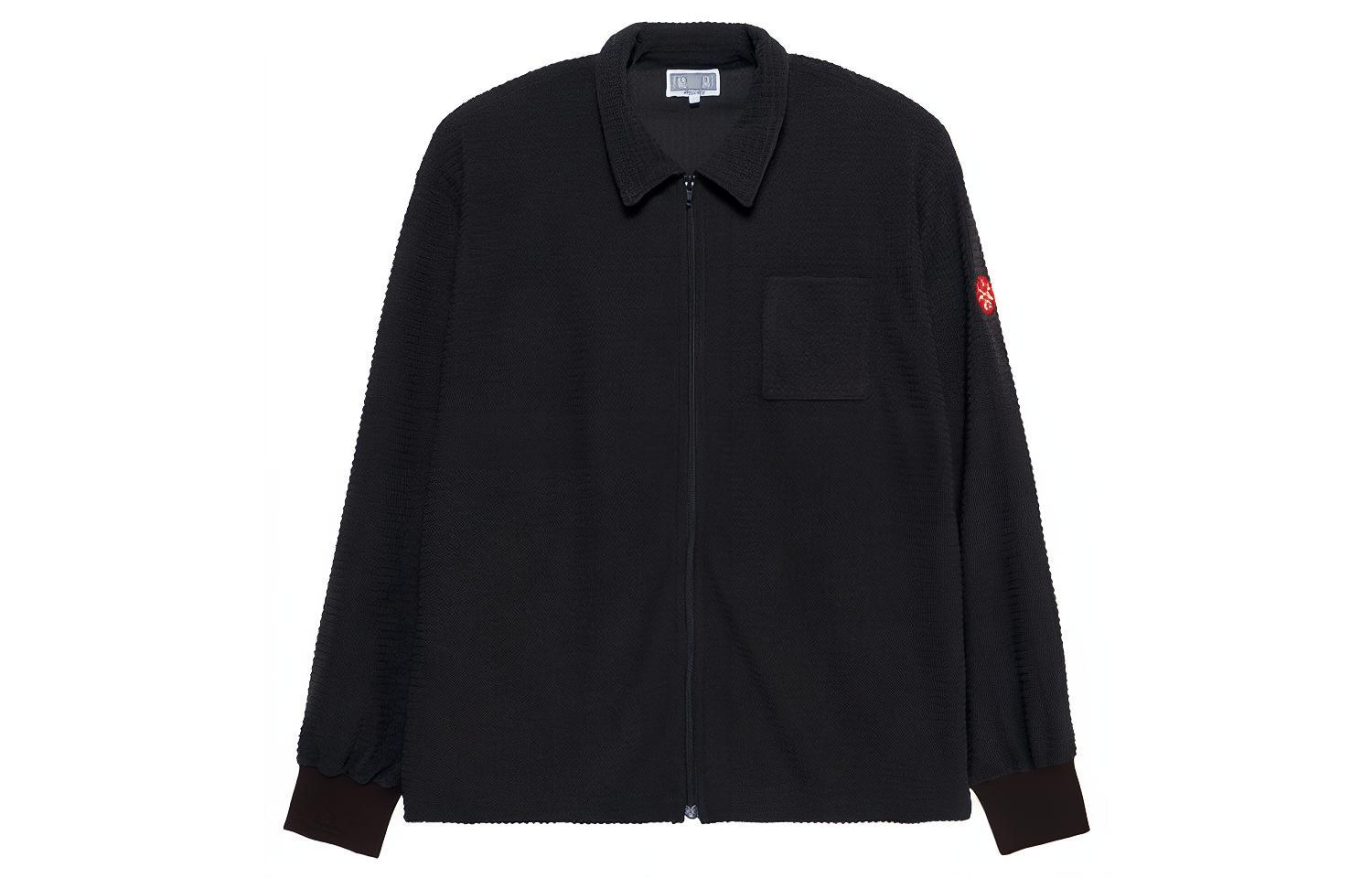 Cav Empt Pocket Zipper Jacket Unisex Black CES18CS18