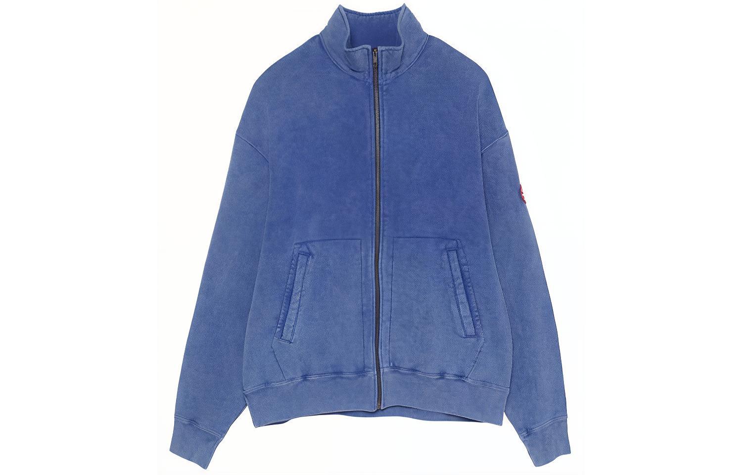 Cav Empt Regular Fit Zip-Up Jacket Blue CES15CS15