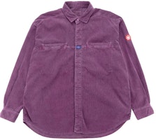 Cav Empt Rope Design Loose Shirt Jacket for Men in Purple CES18SH02-P Cav Empt Rope Design Loose Shirt Jacket for Men in Purple CES18SH02-P