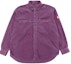 Order Cav Empt Rope Design Loose Shirt Jacket for Men in Purple CES18SH02-P