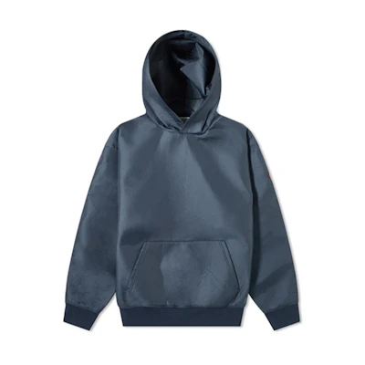Cav Empt Solid Color Navy Blue Hoodie CES16JK14