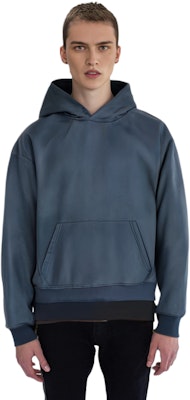 Cav Empt Solid Color Navy Blue Hoodie CES16JK14 Details for Cav Empt Solid Color Navy Blue Hoodie CES16JK14