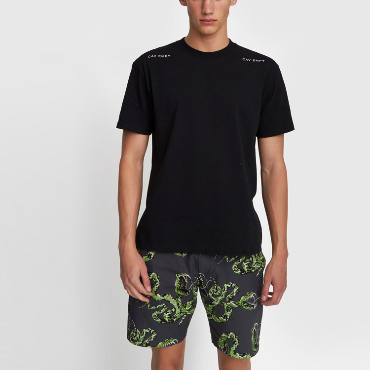 Cheap キャブエンプト スプラッター ビッグバング グラフィック 半袖 Tシャツ CES17T09