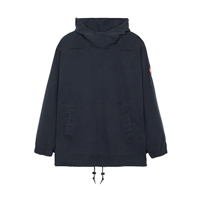 Cav Empt SS21 Black Utility Jacket with Back Graphic for Men CES19JK16