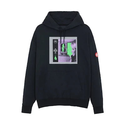 Cav Empt SS21 Graphic Hoodie Unisex Black CES19CS14