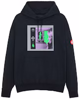 Order Cav Empt SS21 圖案連帽衫 男女通用 黑色 CES19CS14