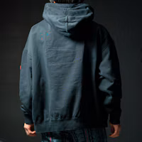 Purchase Cav Empt SS21 圖案連帽衫 男女通用 黑色 CES19CS14