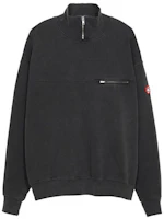 Cav Empt SS21 Half-Zip Pullover Sweatshirt Unisex Black CES19CS09 Cav Empt SS21 Half-Zip Pullover Sweatshirt Unisex Black CES19CS09