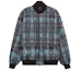 Order Cav Empt SS21 Indigo Plaid Denim Jacket with Shoulder Embroidery Unisex. CES19JK11
