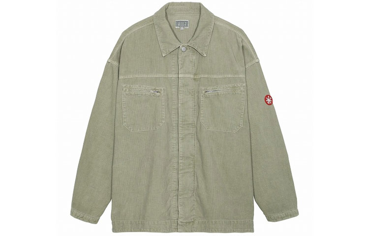 Cav Empt SS21 Logo Corduroy Workwear Jacket for Men. CES19JK08