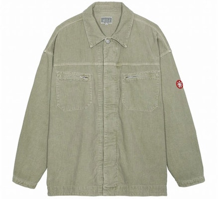 Cav Empt SS21 Logo Corduroy Workwear Jacket for Men. CES19JK08 Buy Cav Empt SS21 Logo Corduroy Workwear Jacket for Men. CES19JK08