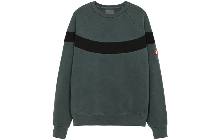 Cav Empt SS21 Logo Graphic Crewneck Sweatshirt Grey CES19CS08