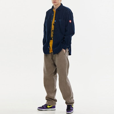 Cav Empt SS21 Logo Print Long Sleeve Shirt Unisex Blue CES19SH01 Shop Cav Empt SS21 Logo Print Long Sleeve Shirt Unisex Blue CES19SH01