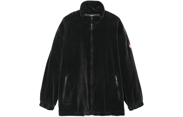Order キャブエンプト SS21 ルーズフィット コーデュロイ ジップジャケット ダークグレー CES19JK06