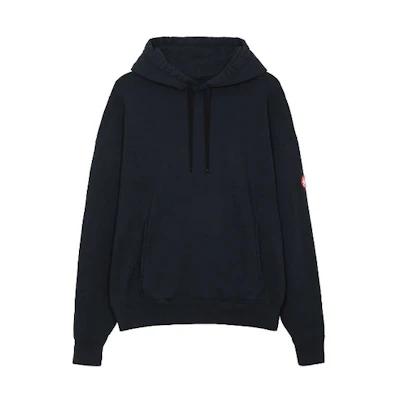 Cav Empt SS21 Micro Logo Cut Line Hoodie Black CES19CS05