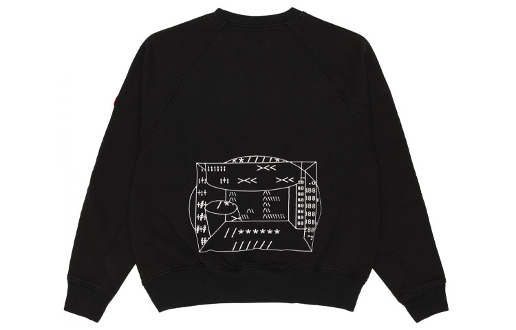 Lookbook Sudadera Unisex Cav Empt SS21 Logo Pequeño Estilo Pareja Negra. CES19CS07-2