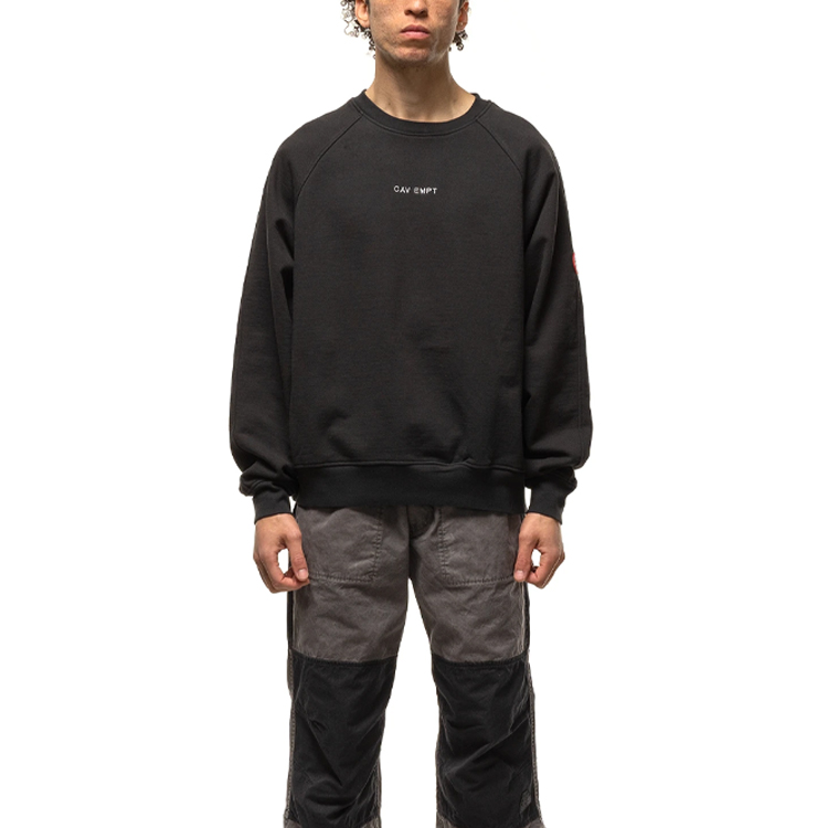 Shop Sudadera Unisex Cav Empt SS21 Logo Pequeño Estilo Pareja Negra. CES19CS07-2