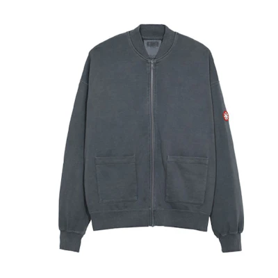 Cav Empt SS21 Zip Pocket Logo Jacket - Casual Outerwear Gray CES19CS13